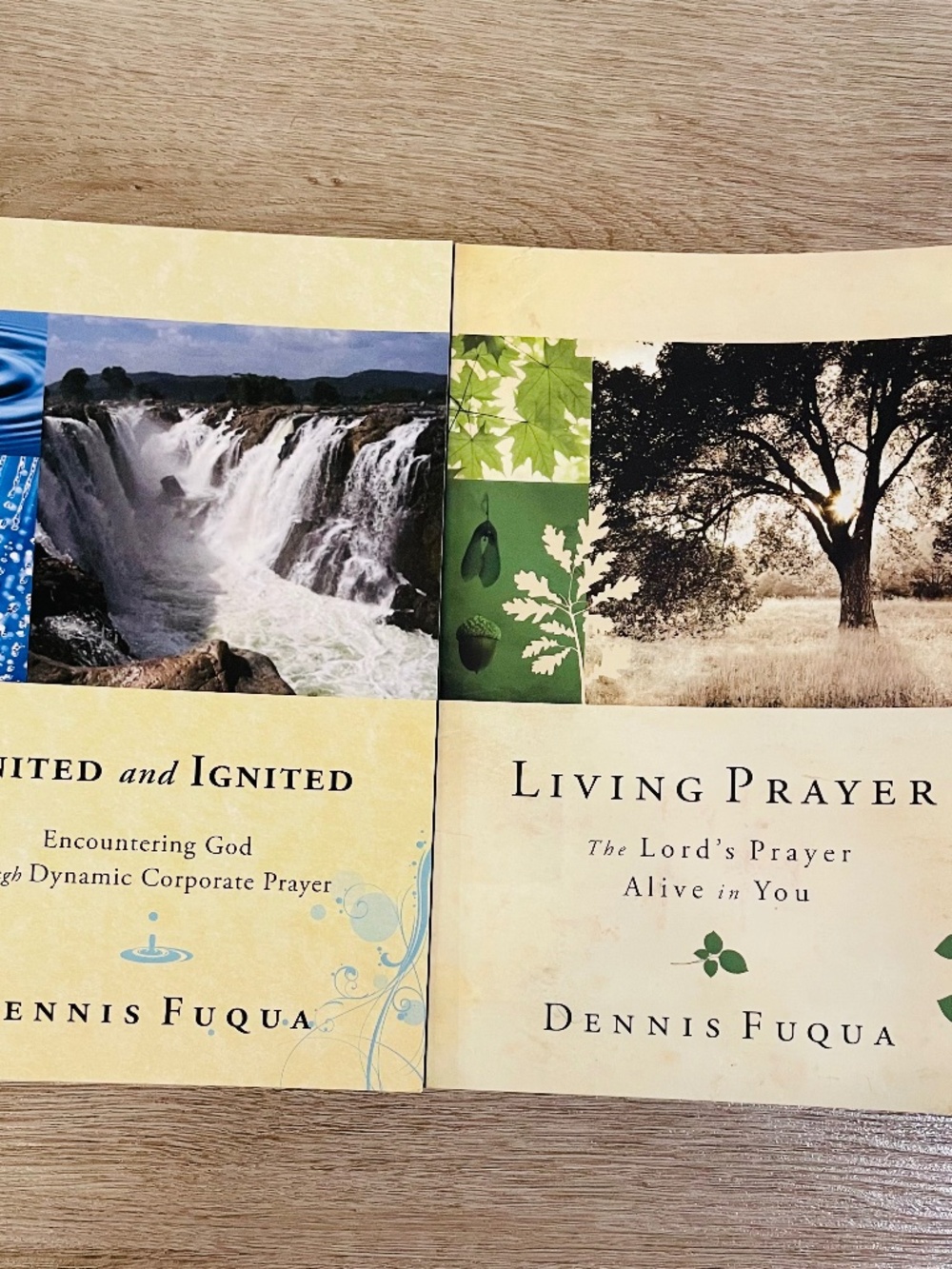 Living Prayer + United & Ignited Book Bundle By Dennis Fuqua
